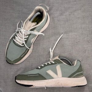 Veja Impala Sneakers Green Matcha Mesh Lace Up Shoes Athleisure‎ Women's Size 10